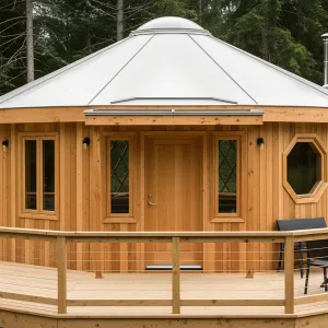 Timber Tranquility: The Yurt of Your Dreams