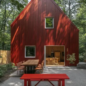 A Fiery Gem in the Emerald Woods