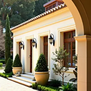 Sunlit Elegance by the Cypress Sentry
