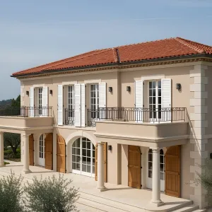 Timeless Tranquility: A Terraced Oasis