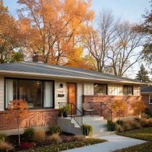 A Cozy Throwback Among Autumn Leaves