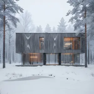 Echo Ridge Winter House