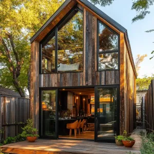 Charming Two-Story Shed House Retreat