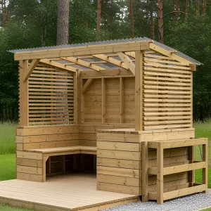 Grill Shack Extravaganza: The Timber Retreat