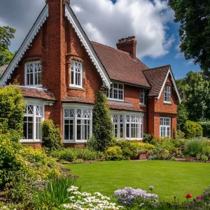 Charming Brick Cottage with Lush Garden