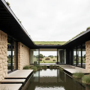 Pondside Retreat: Nature’s Reflective Embrace