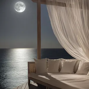 Moonlit Oasis: A Dreamy Deck Delight
