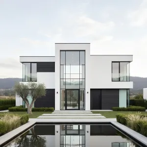 Atrium Reflections Modern Villa