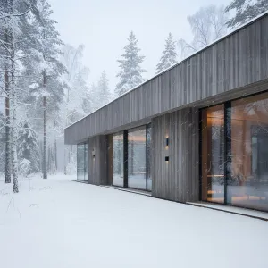 Timber Veil Snowfield Residence