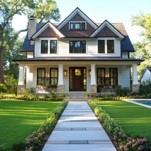 Stylish Serenity on a Sunny Stroll