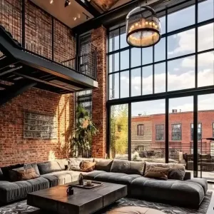 Loft with Skylights