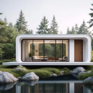 Floating Minimalist Dream Abode