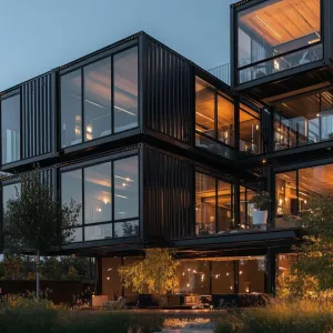 Container Chic: Modular Living at its Finest