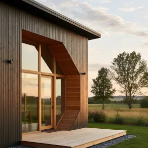 Chamfered Aperture Meadow Lodge