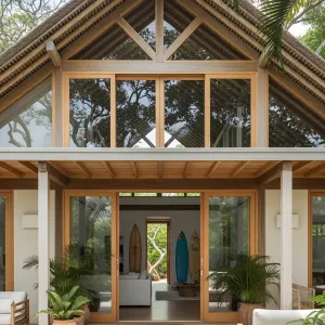 Surf Shack with a Tropical Twist