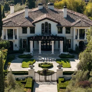 Extravagant Mansion amidst Lush Greenery