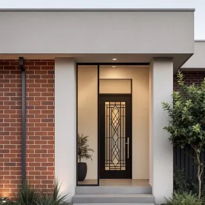 Contemporary Countryside Entrance