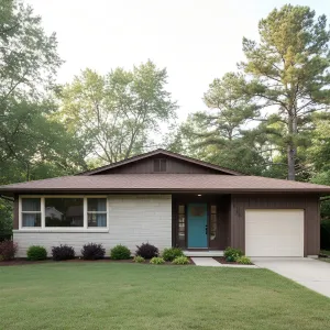 Teal-Door Eaves Ranch