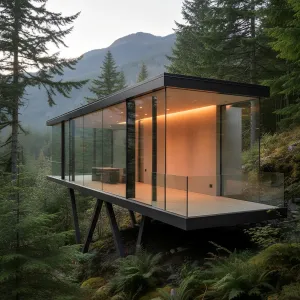 Ridgetop Stilted Glass Hideaway