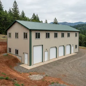 Ridgeview Barn With Quad Garages