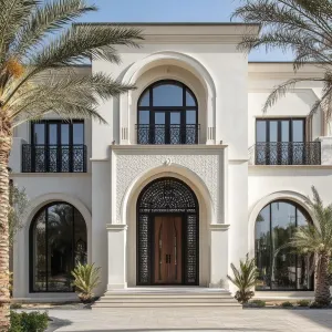 A Grand Entrance of Arched Symphony