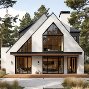 Contemporary Lakefront Oasis