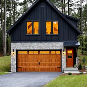 Cabin Chic with a Garage Gleam