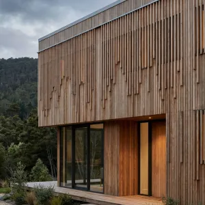 Timber Pixel Hillside Retreat
