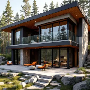 Transparent Timber Peak