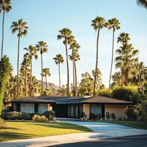 Palm-Topped Paradise: California Cozy Retreat