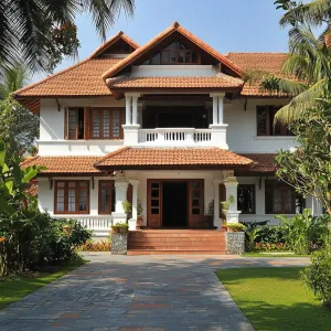 Embracing Elegance: A Kerala Homestead