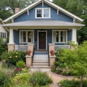 Midnight Shingles Porch Bungalow