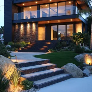 Elevated Elegance Amidst Palms
