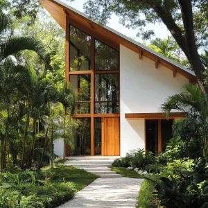 A-Frame Elegance: Tropical Hideout Extravaganza