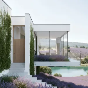 A Haven on a Hill: The Modern Courtyard Escape