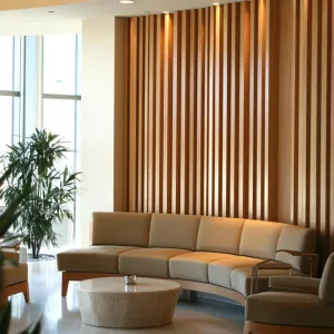 Curved Comfort in a Sunlit Retreat