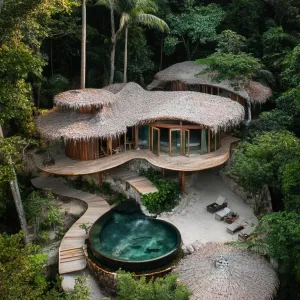 Eco-friendly Jungle Retreat Villa