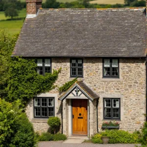 Charming Stone Cottage with Sunlit Smile