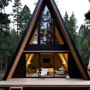 Pointy Paradise Tucked Among Tall Trees