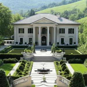 Elegant Manor Amid Verdant Hills