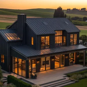 Midnight Mirage: A Countryside Retreat