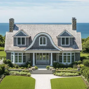 Quirky Oceanfront Elegance with Curvy Charm