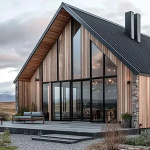 A-Frame Zen Sanctuary Amidst Rolling Hills