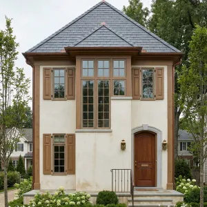 Slate Roof Town Garden Cottage