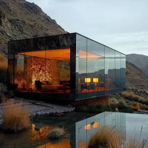 Transparent Glass House