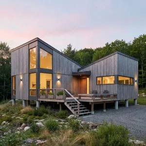 Split-Shed Refuge Above The Clearing