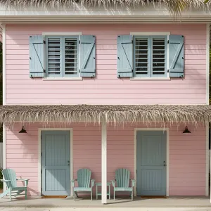 Bubblegum Beachfront Abode
