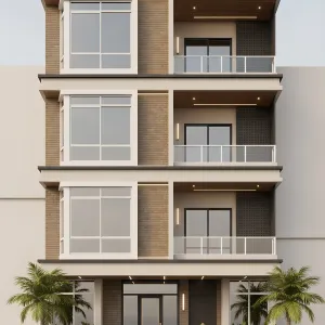 Urban Brick Bays With Calm Terraces