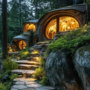 Hobbit-style Underground House