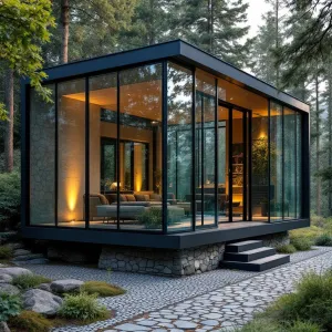 Glass Gem Hidden in the Pines